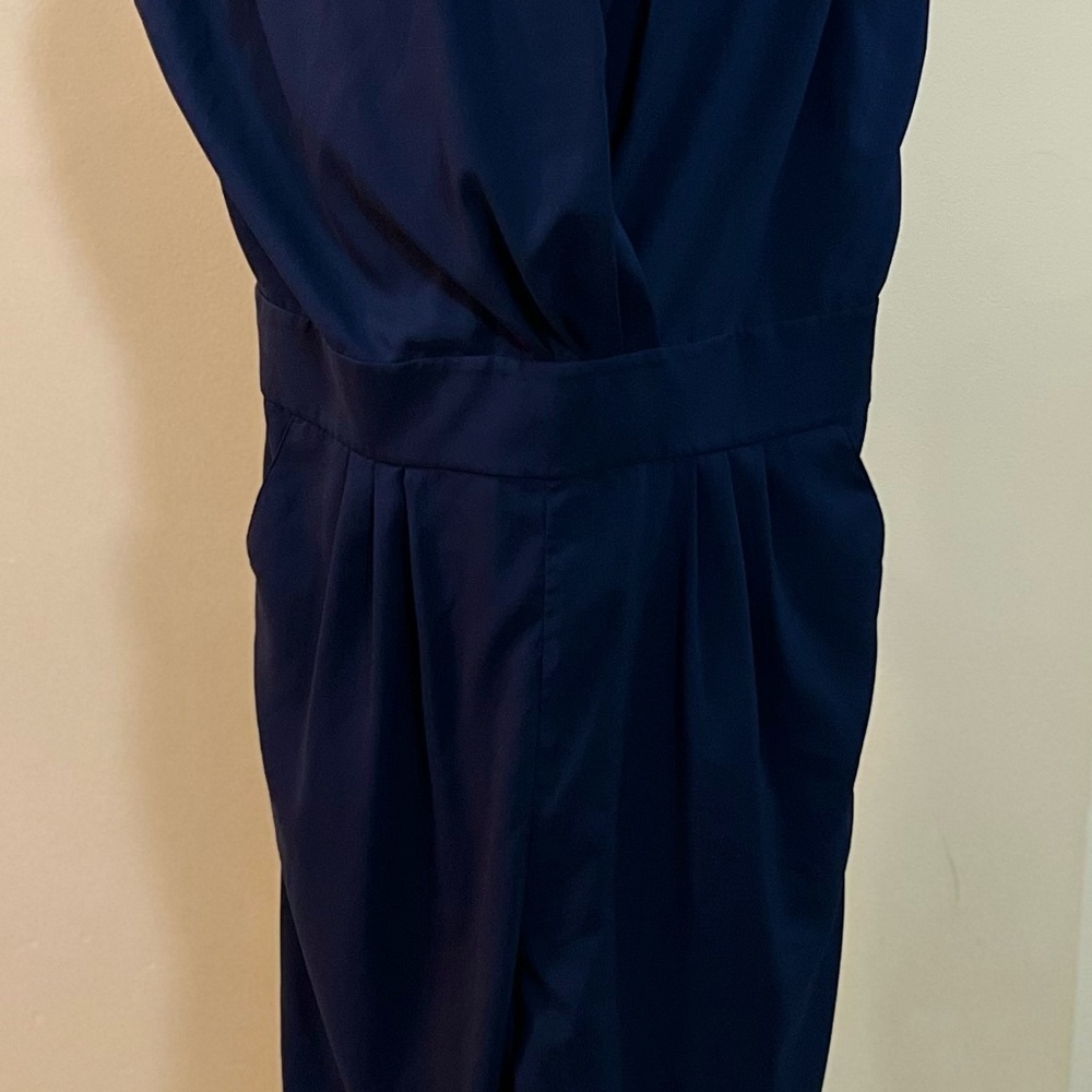 Elegant Navy Blue Jumpsuit